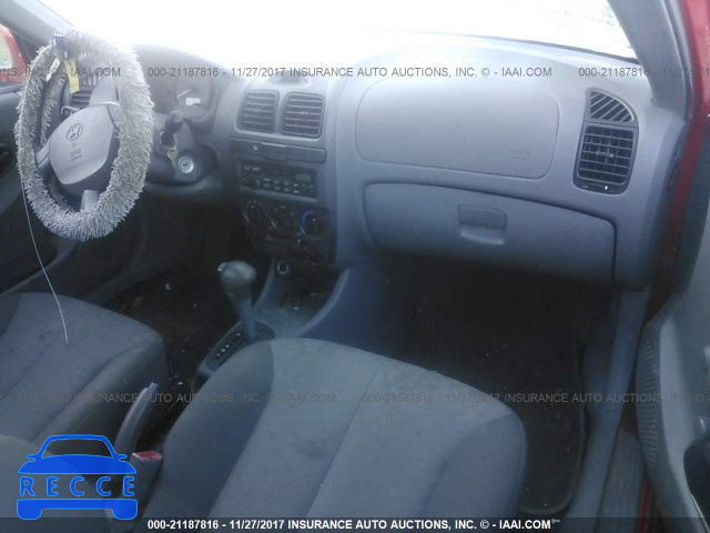 2003 Hyundai Accent GL KMHCG35C53U242482 image 4