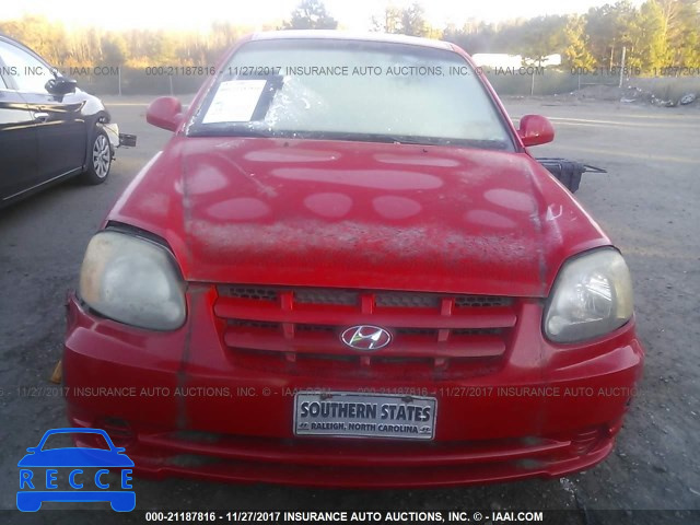 2003 Hyundai Accent GL KMHCG35C53U242482 image 5