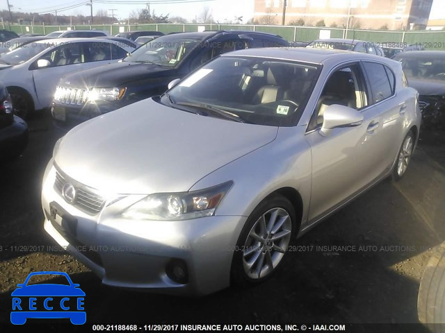 2011 Lexus CT 200 JTHKD5BH6B2002595 зображення 1