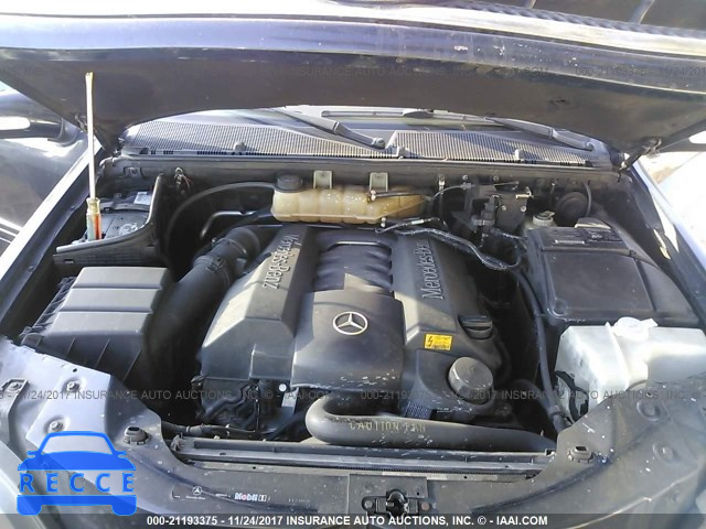 2002 Mercedes-benz ML 500 4JGAB75E12A345090 image 9