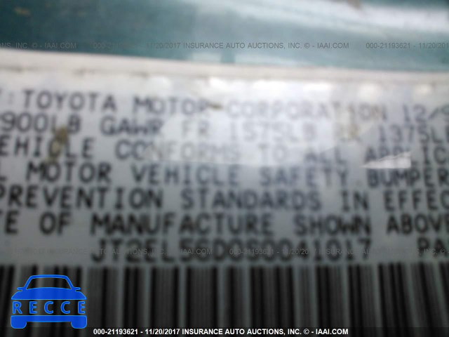 1995 Toyota Tercel DX JT2EL56D0S0041017 image 8
