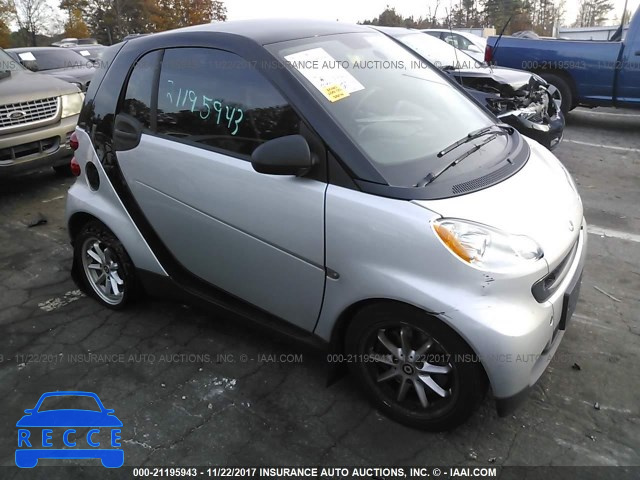 2008 Smart Fortwo PURE/PASSION WMEEJ31X28K199490 зображення 0