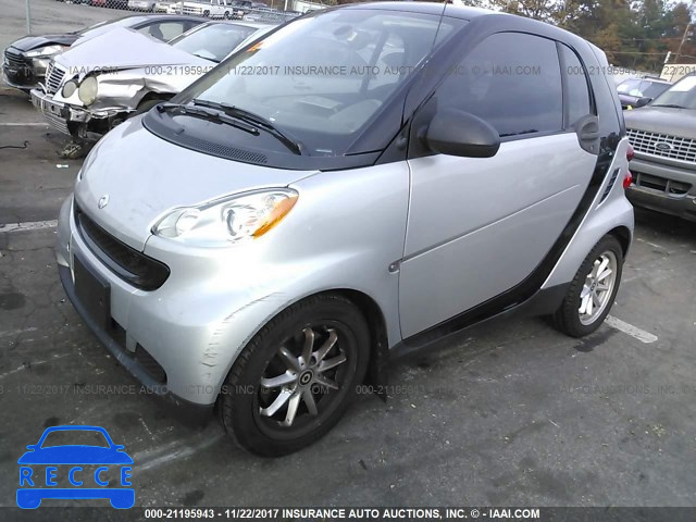 2008 Smart Fortwo PURE/PASSION WMEEJ31X28K199490 зображення 1