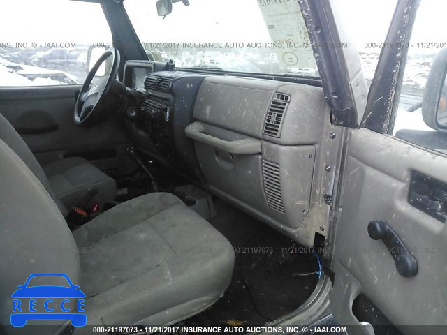 2005 Jeep Wrangler / Tj UNLIMITED 1J4FA44S85P383284 image 4