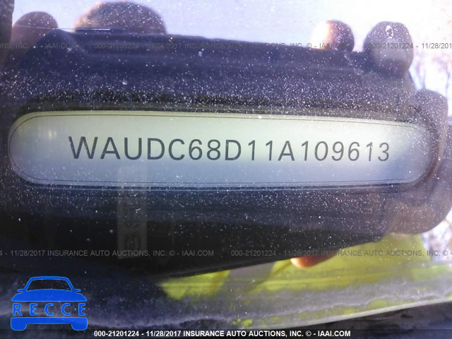 2001 Audi A4 1.8T QUATTRO WAUDC68D11A109613 зображення 8