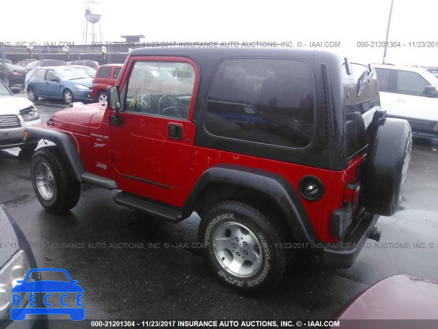 2001 Jeep Wrangler / Tj SPORT 1J4FA49S71P334161 image 2