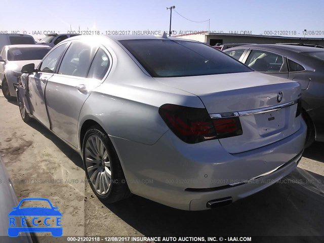 2013 BMW 750 LI WBAYE8C58DDE22106 image 2