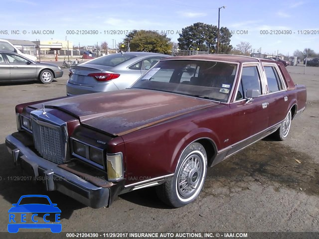 1985 Lincoln Town Car 1LNBP96F9FY613907 image 1