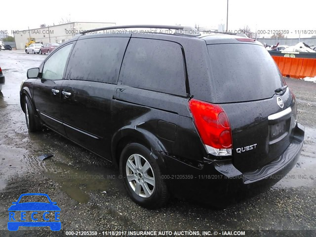 2006 Nissan Quest S/SE/SL 5N1BV28U26N101593 зображення 2