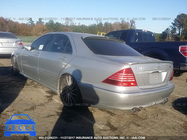 2004 Mercedes-benz S 600 WDBNG76J34A387393 image 2