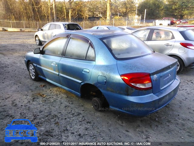 2003 KIA RIO KNADC125036236041 image 2