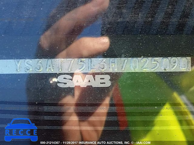 1987 SAAB 900 YS3AT75L3H7025090 зображення 8