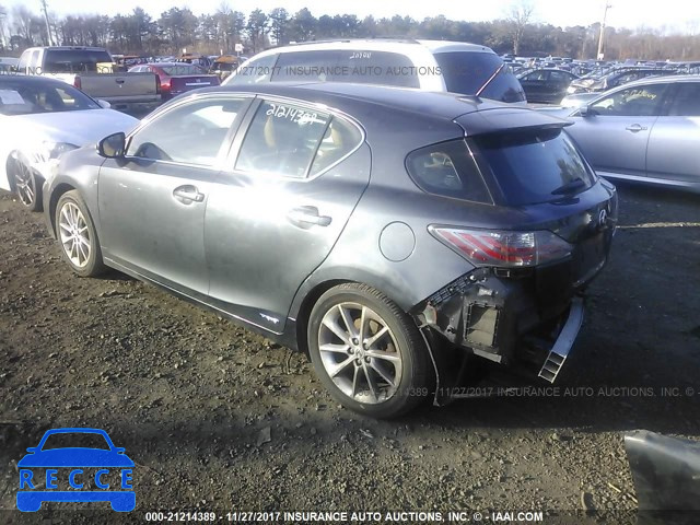 2011 Lexus CT 200 JTHKD5BH7B2035136 image 2