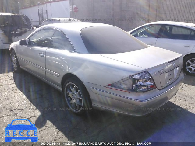 2003 Mercedes-benz CL 500 WDBPJ75J83A038823 зображення 2