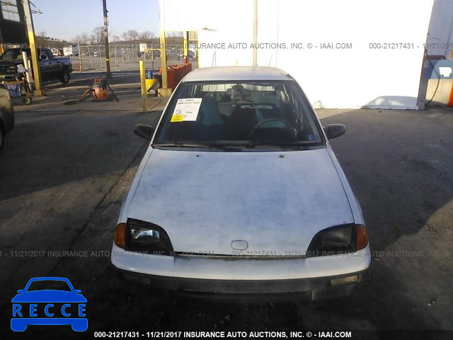 1991 GEO Metro LSI 2C1MR6462M6766668 зображення 5