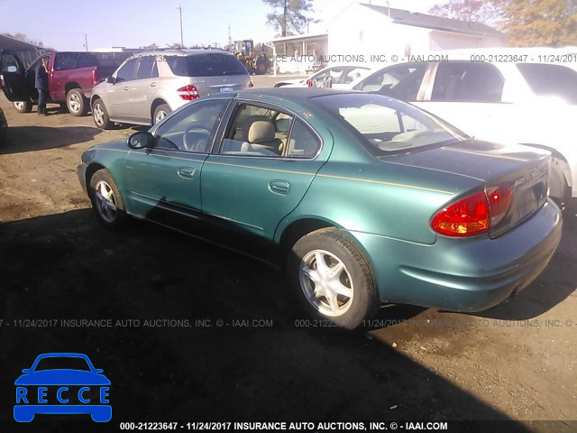 1999 Oldsmobile Alero GL 1G3NL52T1XC322317 зображення 2