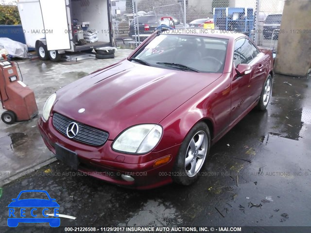 2002 Mercedes-benz SLK 320 WDBKK65FX2F270757 зображення 1