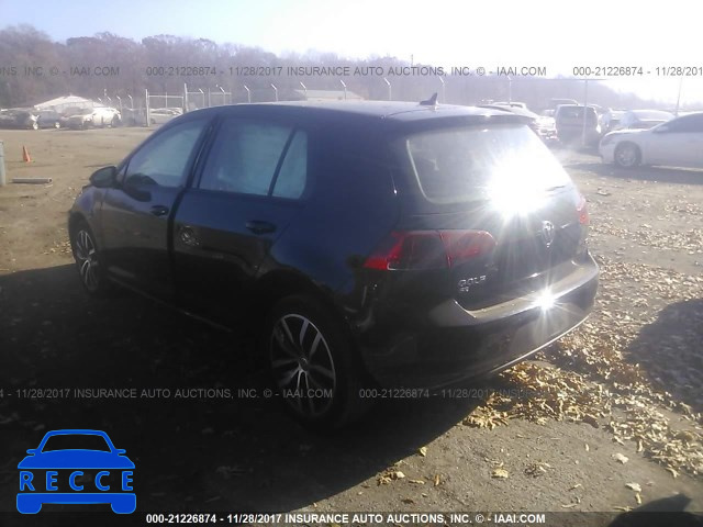 2016 Volkswagen Golf S/SE/SEL 3VW217AU1GM047722 image 2
