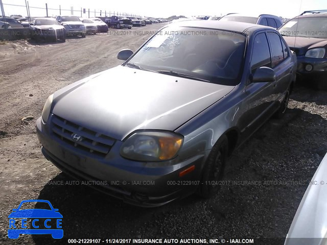 2005 Hyundai Accent GL KMHCG45C55U649873 image 1