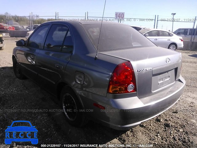 2005 Hyundai Accent GL KMHCG45C55U649873 image 2