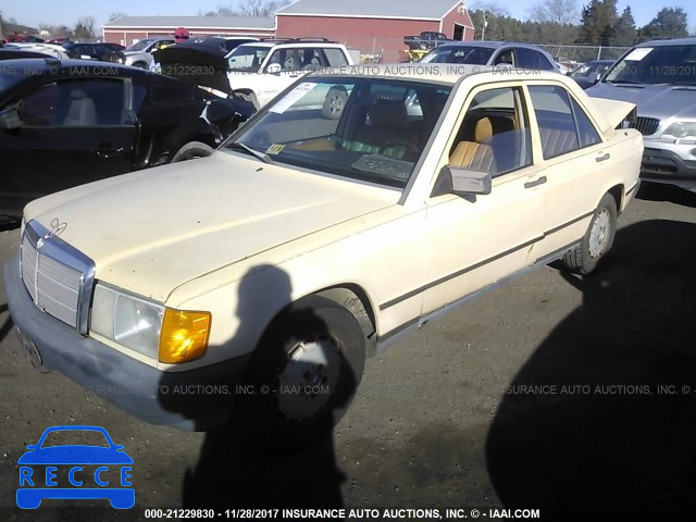 1984 Mercedes-benz 190 D 2.2 WDBDB22A8EA027914 зображення 1