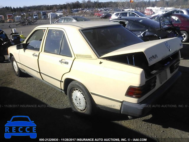 1984 Mercedes-benz 190 D 2.2 WDBDB22A8EA027914 image 2