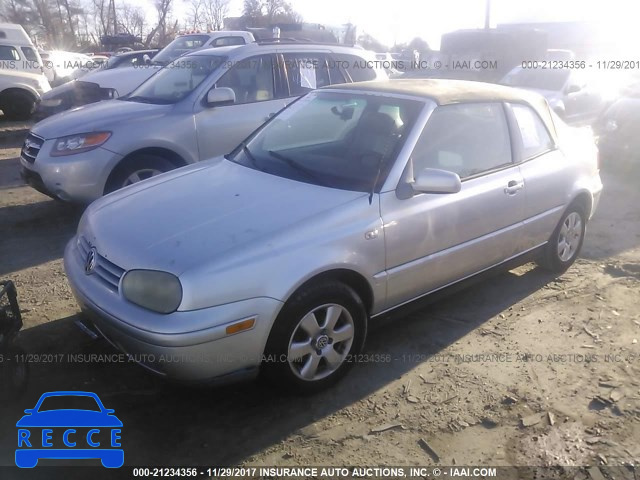 2002 Volkswagen Cabrio GLX 3VWDC21V82M805756 image 1