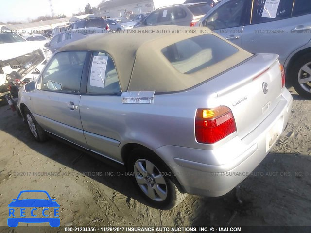 2002 Volkswagen Cabrio GLX 3VWDC21V82M805756 image 2
