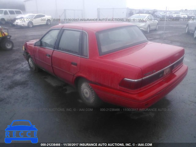 1992 Mercury Topaz GS 2MEPM36U6NB633248 зображення 2