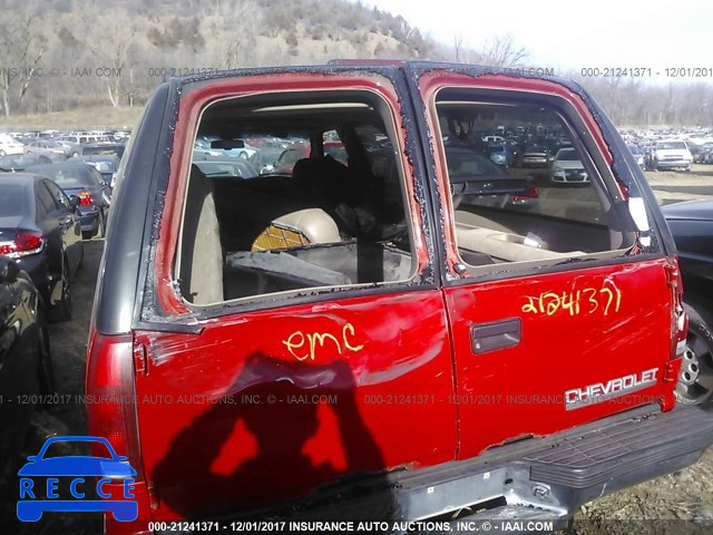 1996 CHEVROLET SUBURBAN K1500 3GNFK16R0TG102308 Bild 5