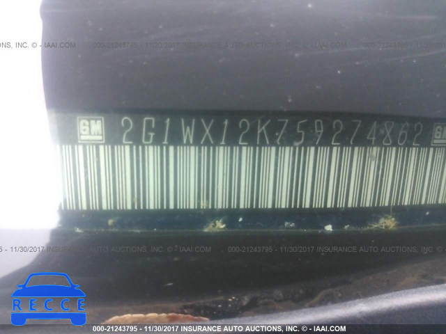 2005 Chevrolet Monte Carlo LT 2G1WX12K759274862 зображення 8