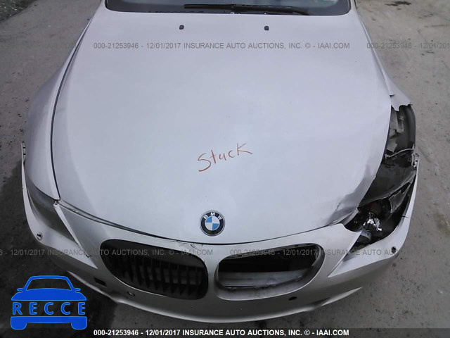 2007 BMW 650 I WBAEH13517CR52040 зображення 9