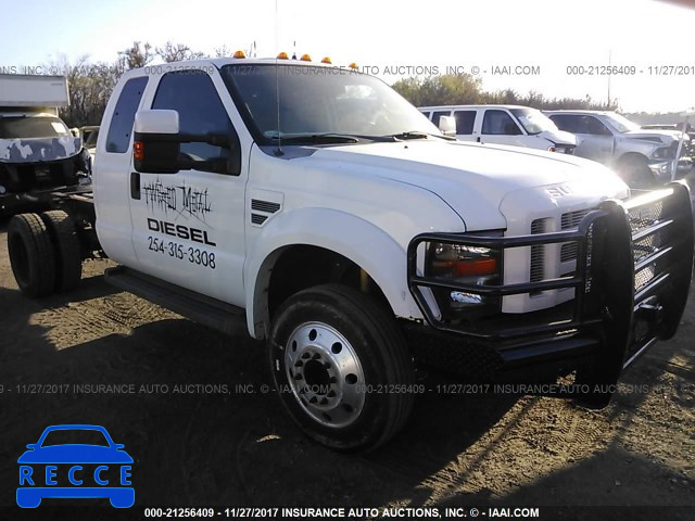 2008 Ford F450 SUPER DUTY 1FDXX46R28EC66198 зображення 0