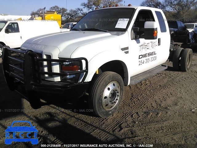 2008 Ford F450 SUPER DUTY 1FDXX46R28EC66198 зображення 1