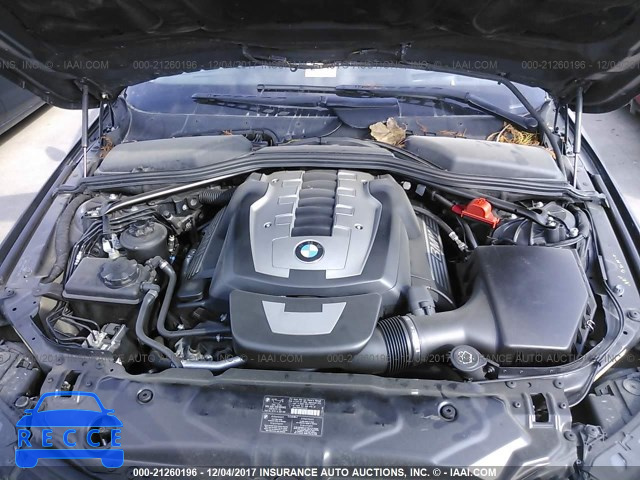 2007 BMW 550 I WBANB53527CP08194 зображення 9