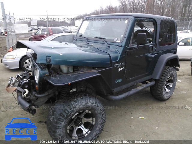 1998 Jeep Wrangler / Tj SPORT 1J4FY19S1WP726926 image 1