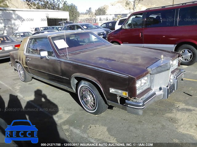 1984 Cadillac Eldorado 1G6AL5783EE649325 зображення 0