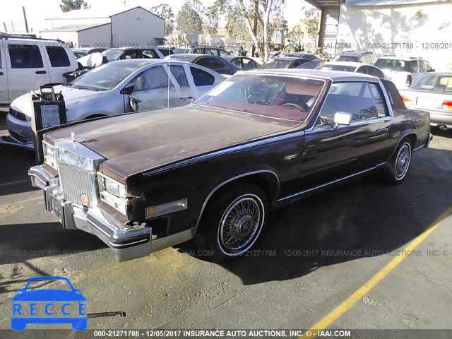 1984 Cadillac Eldorado 1G6AL5783EE649325 image 1