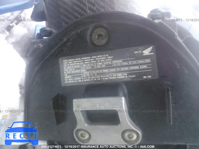 2006 Honda CBR1000 RR JH2SC57066M201137 зображення 9