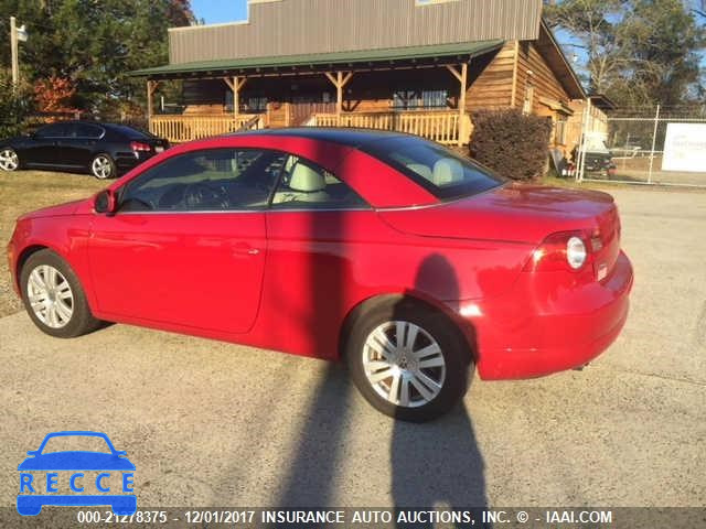 2008 Volkswagen EOS TURBO/KOMFORT WVWBA71F18V042130 image 2