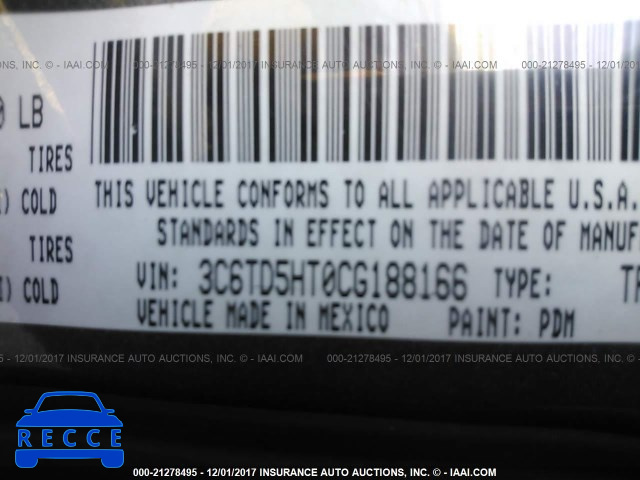 2012 Dodge RAM 2500 ST 3C6TD5HT0CG188166 зображення 8