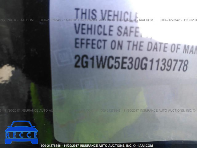 2016 Chevrolet Impala Limited LTZ 2G1WC5E30G1139778 image 8