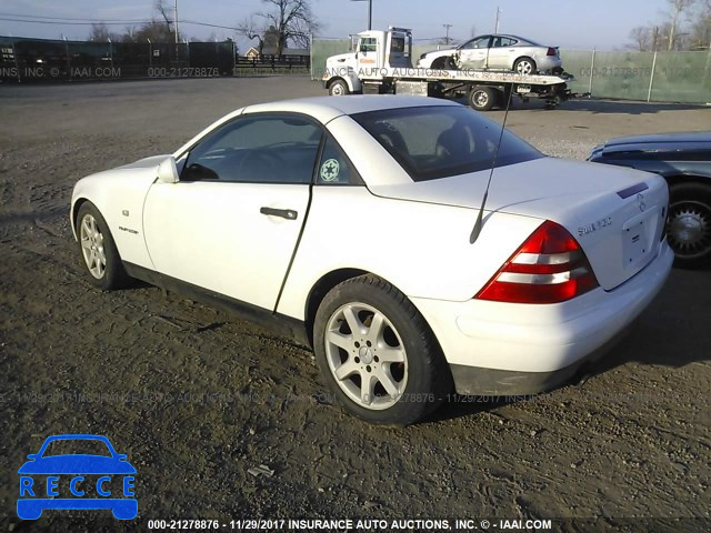 1999 Mercedes-benz SLK 230 KOMPRESSOR WDBKK47F2XF108419 image 2