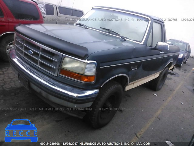 1992 Ford Bronco U100 1FMEU15N1NLA80656 зображення 1