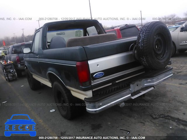 1992 Ford Bronco U100 1FMEU15N1NLA80656 зображення 2