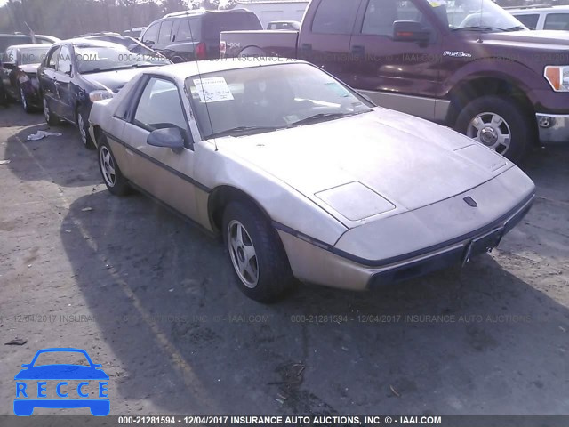 1986 Pontiac Fiero 1G2PE37R5GP277402 image 0