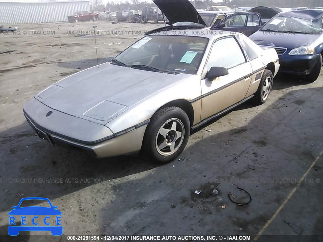 1986 Pontiac Fiero 1G2PE37R5GP277402 image 1