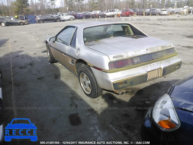 1986 Pontiac Fiero 1G2PE37R5GP277402 image 2