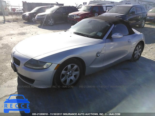 2007 BMW Z4 3.0 4USBU33527LW73378 зображення 1