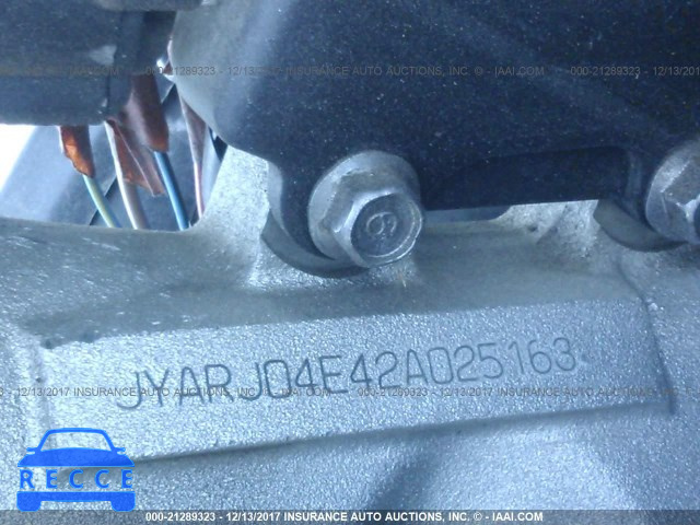 2002 Yamaha YZFR6 L JYARJ04E42A025163 зображення 9